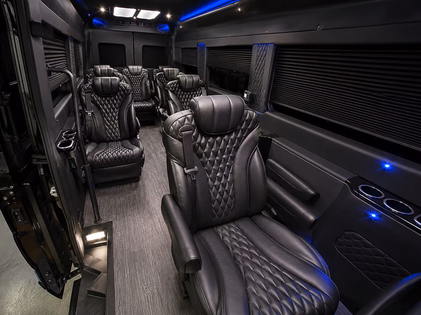 Moreno Valley Airport Shuttle & Transportation onboard seating
