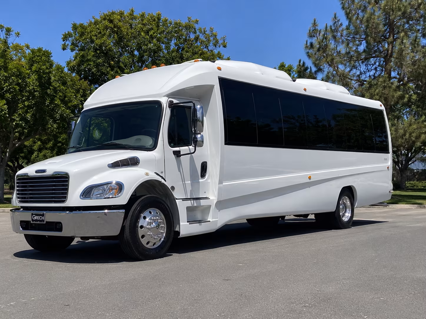 Moreno Valley Concert & Music Festival Transportation party bus exterior