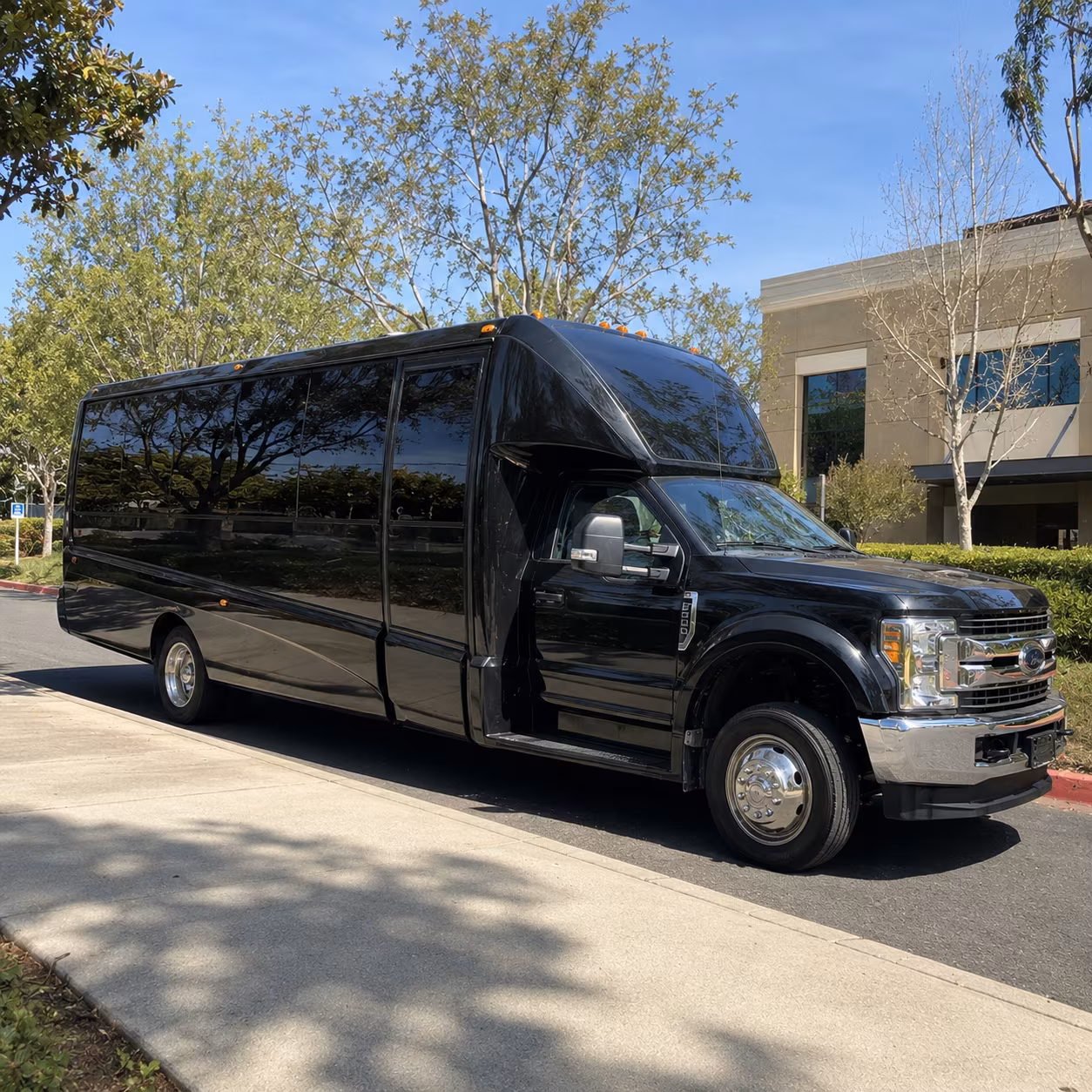 Moreno Valley Winery Tour & Pub Crawl Transportation party bus exterior