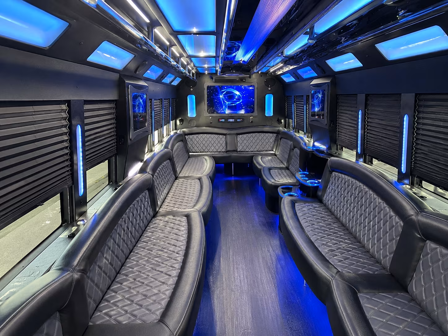 Moreno Valley Winery Tour & Pub Crawl Transportation party bus exterior
