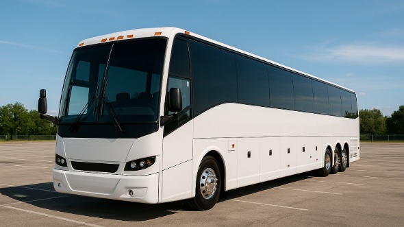 Exterior of Moreno Valley Party Bus Company's 40 Passenger Party Bus in Moreno Valley