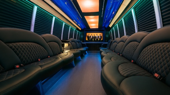 corona 20 passenger party bus