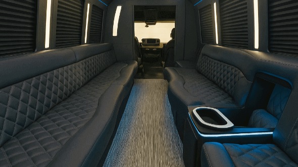 moreno valley 25 passenger party bus interior