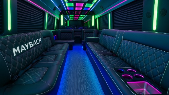 moreno valley 28 passenger party bus rental